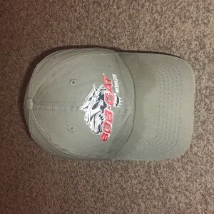 Bob-Cat Mowers Embroidered Strap-on Hat Cap